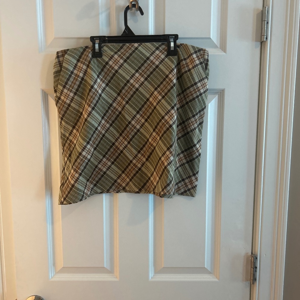 Plaid skirt